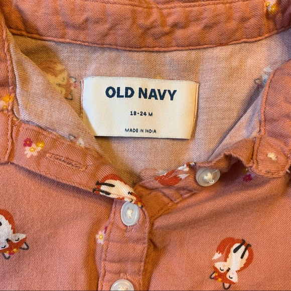 Fox, Woodland Baby Girl’s Dress - Picture 3 of 4